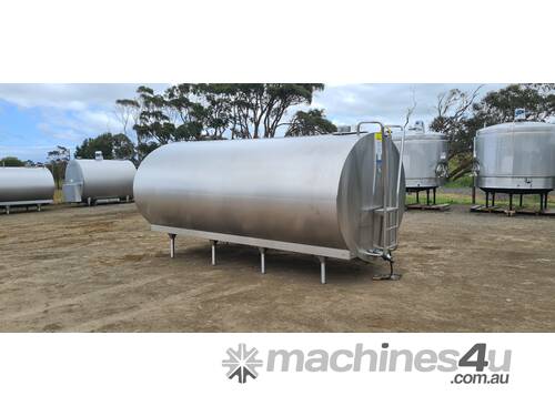 10,400lt STAINLESS STEEL TANK, MILK VAT