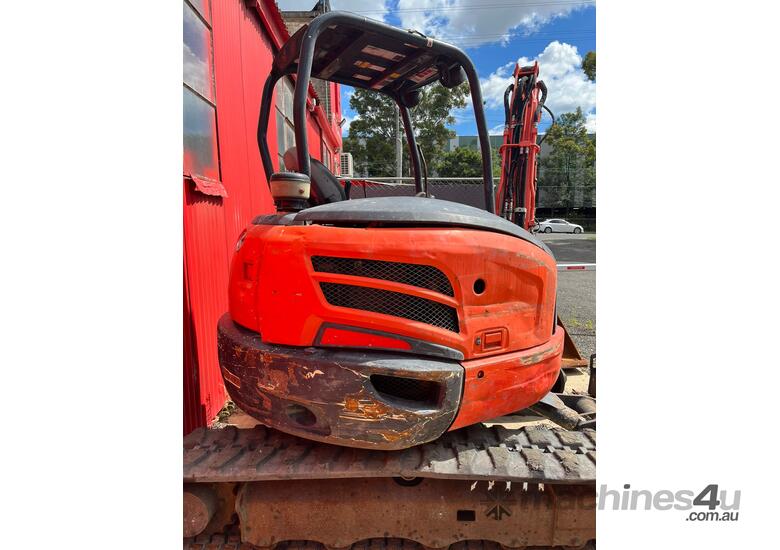 caption CLEARANCE! 5T Kubota Excavator U55 + Buckets (Traded In) - SALE!