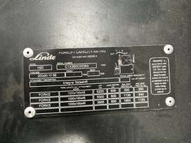 Linde H20-350 2.0 tonne Triplex Mast, Lift height 6220mm / 2725 Closed Height, Twin Pedal, Sideshift - picture2' - Click to enlarge