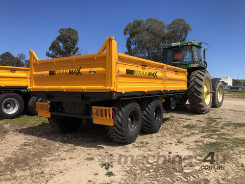 Hummel RM4480/UK - 8 Ton Tipper Trailer (8 Tonne)