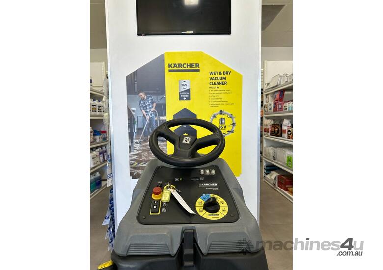 caption Karcher Stand on Floor Scrubber Chariot 55cm BR55/40