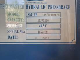 SM-PB 135/3200 Hydraulic CNC Pressbrake  - picture1' - Click to enlarge