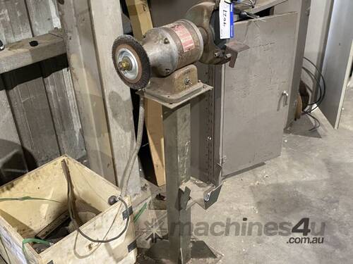 Double Ended Bench Grinder, GMF, 200mm Tradesman, 240V Plug In, Approx. 470mm (w) x 340mm (d) x 1200