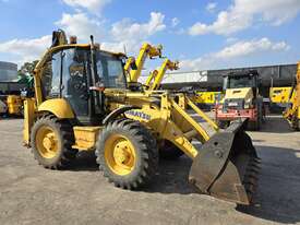 2012 KOMATSU BIG WHEEL BACKHOE U4699 + Attachments Included! - picture0' - Click to enlarge