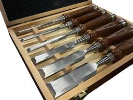 6Pce Woodworking Chisel Set OT-WWCS-6 by Oltre - picture1' - Click to enlarge