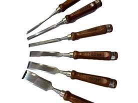 6Pce Woodworking Chisel Set OT-WWCS-6 by Oltre - picture2' - Click to enlarge