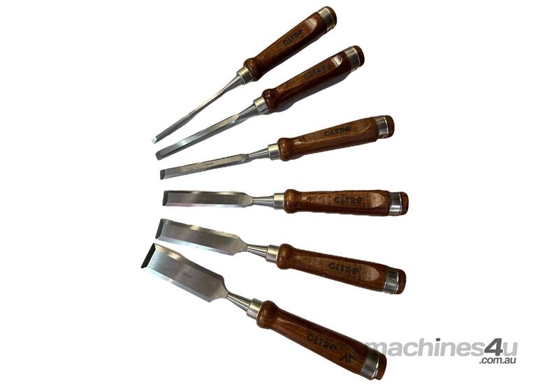 caption 6Pce Woodworking Chisel Set OT-WWCS-6 by Oltre