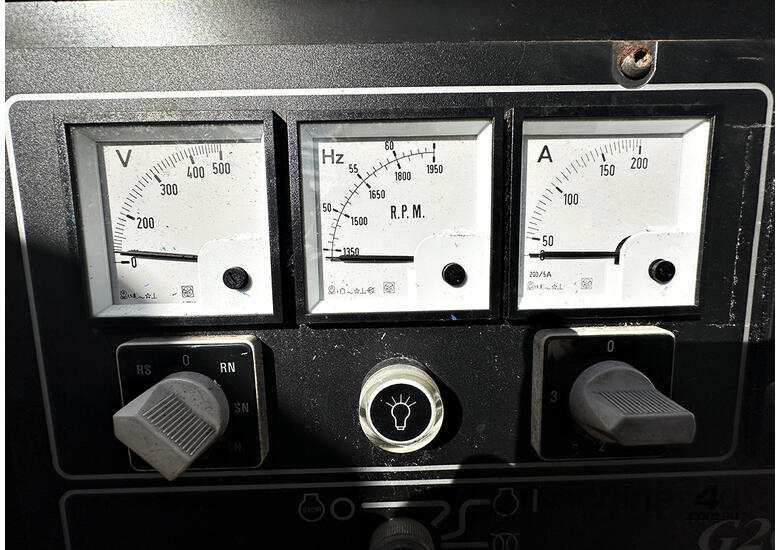 caption 100kVA Used SDMO Cummins/Stamford Open Generator Set