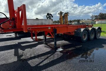 Trailer Skel Tipping Barker Tri 20ft 2003 1TRS684 SN1647 Trailer Skel Tipping Barker Tri 20ft 2003 1TRS684 SN1647