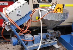 Mono small grout pump and hopper ,