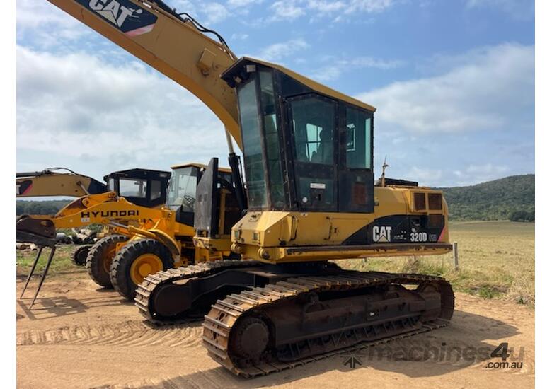 caption 2009 CATERPILLAR 320DFM WITH WARATAH 616C HEAD