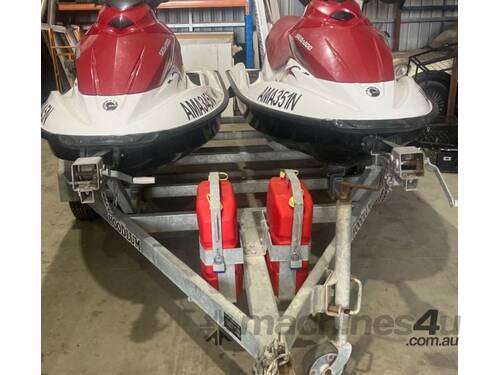 Seadoo GTI130 Twin Jet Ski & Trailer Package