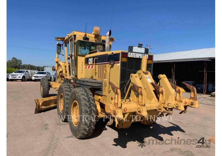 caption CAT 12H Motor Graders