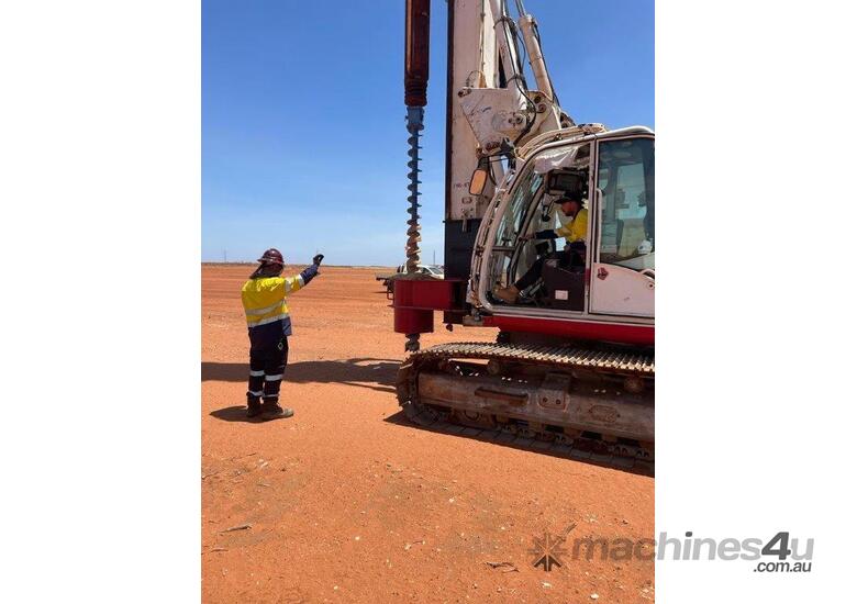 caption USED Soilmec SR30 Drilling Rig 2007