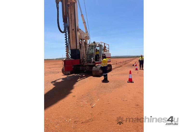 caption USED Soilmec SR30 Drilling Rig 2007