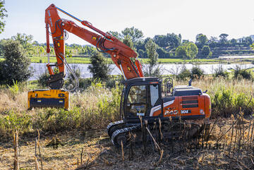 FEMAC T21 DFX160 REV Hydraulic Forestry Mulcher for 16-30T Excavators