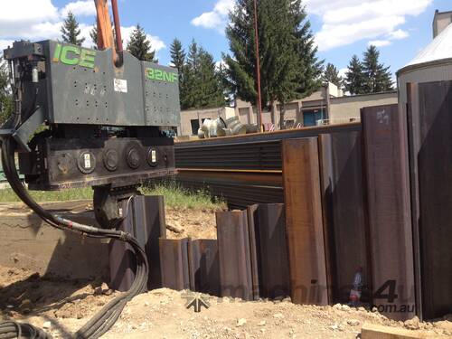 ICE 32NF Vibratory Hammer and Power Pack - Crane Suspended - Single or Double Clamp - Hire