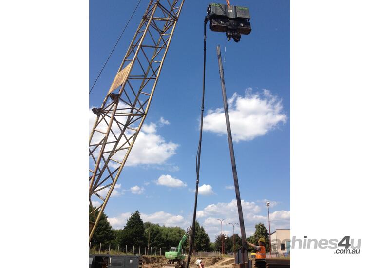 ICE 32NF Vibratory Hammer and Power Pack - Crane Suspended - Single or Double Clamp - Hire
