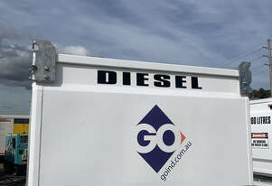 GO CUBE-1100 - 110% REAL Self Bunded 1000L Fuel Tank Fitted with 240V 60LPM Pump Kit