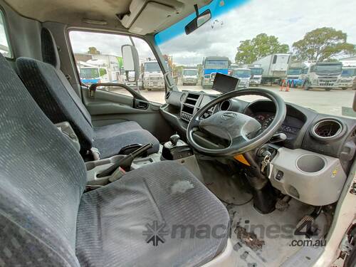 caption 2013 Hino 300 Hybrid 4x2 Tray Truck