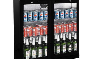 LG-208HC Under Bench Two Door Bar Cooler