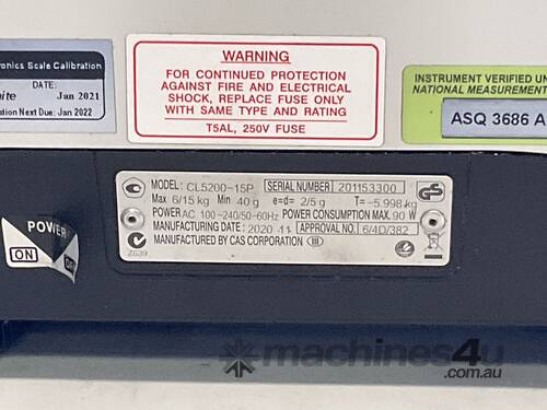 CAS Label Printing Scale