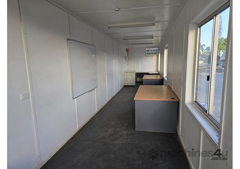 Heavy Equipment Workshop – Allshelter Igloo 18W x 28L x 9.5H – custom-built, includes offices & cri