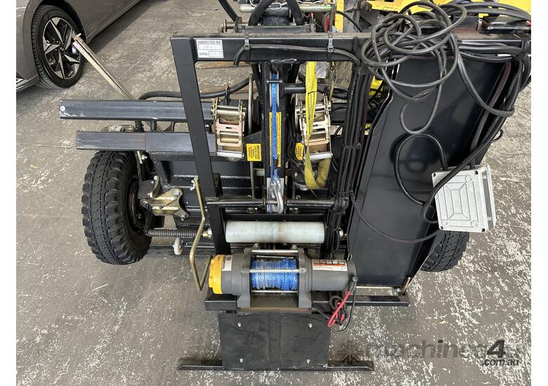 caption 2017 INTERTRADE ENGINEERING MOBILE RECOVERY TRAILER