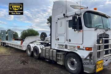 2008 Kenworth K108B & Drake 3x8 Low Loader, deck widener, E.M.U.S TS861