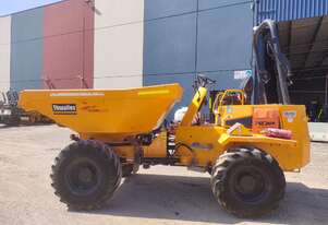 2021 THWAITES 6T ARTICULATED SWIVEL SITE DUMPER WITH 955 HOURS