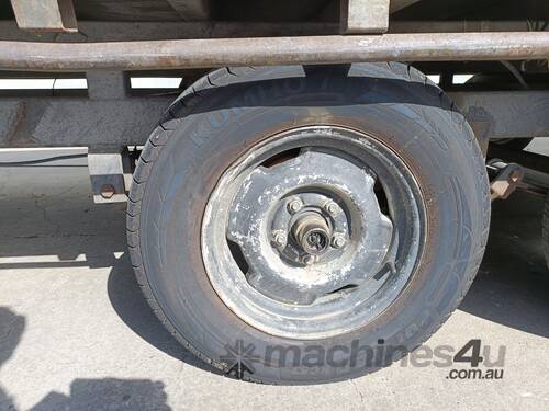 caption 2018 U Beaut 26x8 Tri-Axle Flatbed Trailer