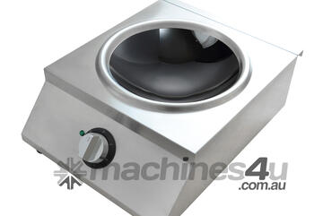 Benchstar Ceramic Induction Wok W/ Stainless Steel Body Iw500