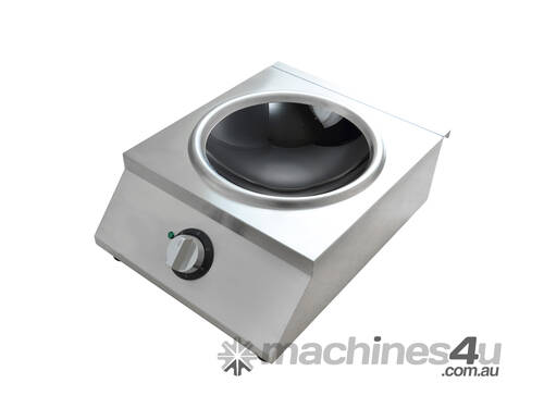 Benchstar Ceramic Induction Wok W/ Stainless Steel Body Iw500