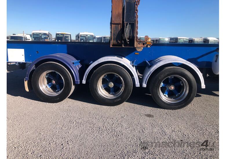 2001 Steel Bro SBSS343F Tri Axle Side Loader Trailer