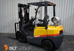 TCM FG25T3 2.5 Tonne Forklift For Sale 4.8m Container Mast 2016 Series