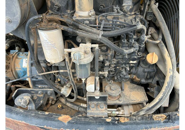 caption 2008 Hyundai Robex 55-7 Excavator (Steel Track With Rubber Inserts)