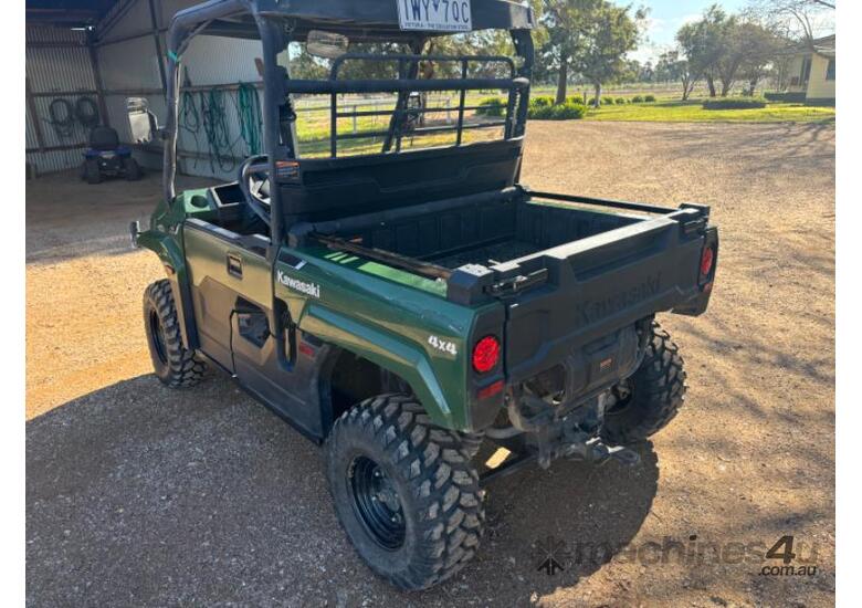 caption KAWASAKI 4X4 MULE, TIPPING TRAY, VERY GOOD ORDER