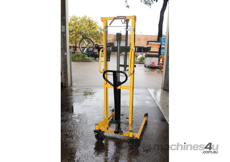 caption Drum Lifting and Tipping Trolley.