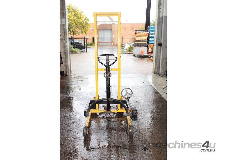 caption Drum Lifting and Tipping Trolley.