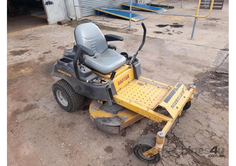 caption Hustler Raptor Zero Turn Ride On Mower