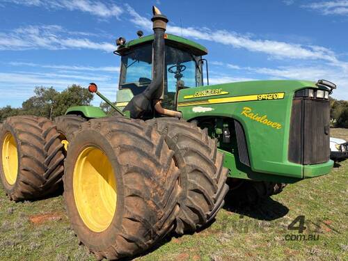 caption John Deere 9400 Tractor