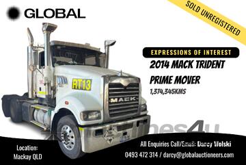 2014 Mack Trident Prime Mover - Mackay