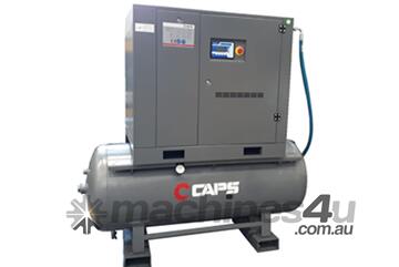 CAPS CR7 VX 500 7kW Tank Mounted Variable Speed Rotary Screw Compressor