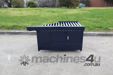 Motorised Corner Mitre Roller Conveyor - 1.32m