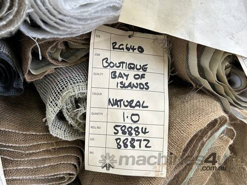 Large Quantity Of Assorted Carpet Rolls Including Stillage