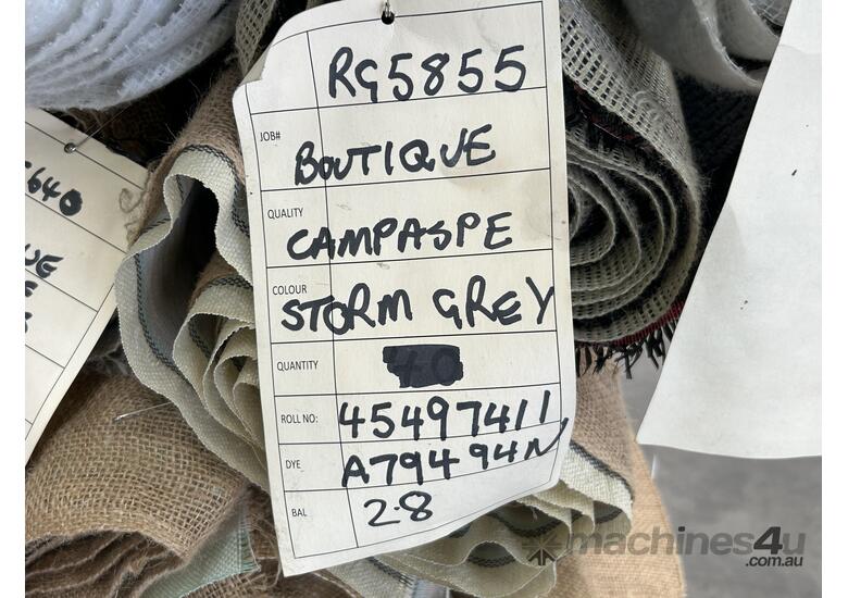 Large Quantity Of Assorted Carpet Rolls Including Stillage