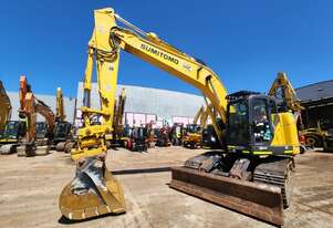 2022 SUMITOMO SH235X-6 25T EXCAVATOR (E353) WITH TOPCON GPS WIRING, CIVIL SPEC, 3600 HOURS