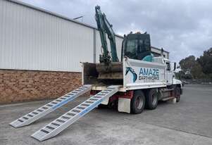 3.3m - 5Tonne Heavy Duty Rubber Tyre,Rubber Track Machinery Loading Ramps