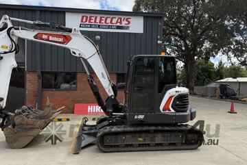 2022 Bobcat E88 Excavator - Low Hours, Tilt Hitch, AC Cab- Excellent Condition