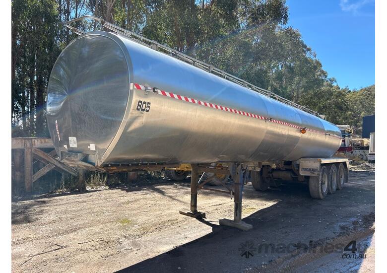 1990 Tieman Tri Axle Tanker Tri Axle Tanker Trailer